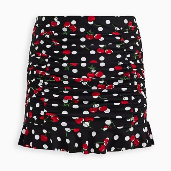 TORRID NWT RETRO CHIC BIKINI TOP & BOTTOMS - CHERRIES PRINT - Picture 6 of 9